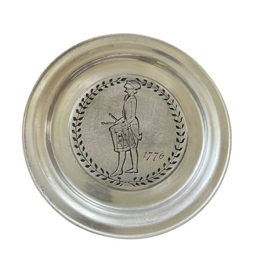 Wilton RWP Liberty Drummer Boy 11” Pewter Plate USA